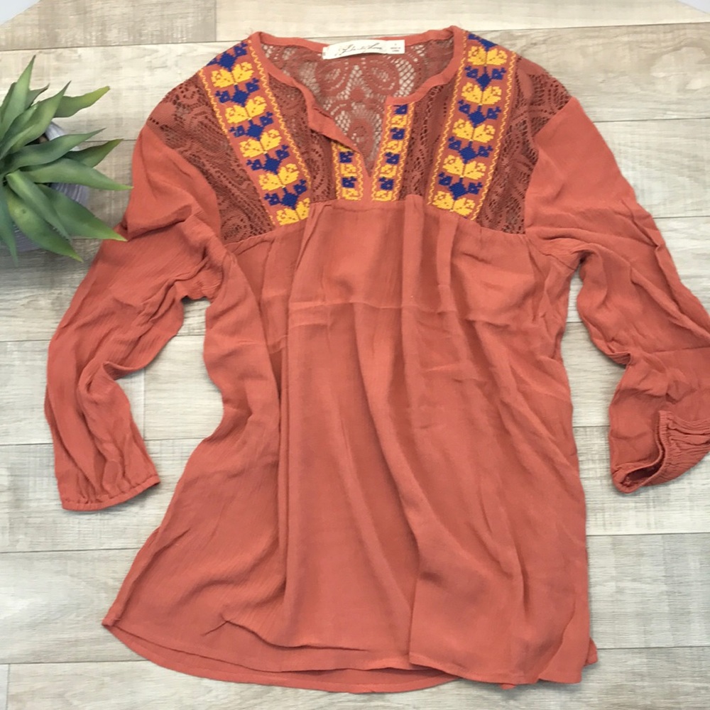 Liberty Love boho top size S